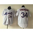 thumbnail image 5 of Camiseta de béisbol de los New York Mets para hombre, versión Elite, chaleco de verano bordado para correr para fanáticos de los deportes, 5 of 5