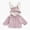 Purple, variant on Winter Plush Hooded Coat for Toddler Girls Boys Warm Thick Outerwear