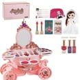 thumbnail image 2 of Ensemble de Maquillage pour Filles Princesse Cosmétiques Maquillage Jeu Ensemble de Jouets de Maquillage Ensemble de Maquillage pour Enfants Jeu de Rôle Jouets de Maquillage pour Enfants Jouet pour Filles, 2 of 9