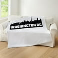 thumbnail image 4 of CafePress - Washington DC Skyline Throw Blanket - Soft Fleece Throw Blanket, 50"x60" for All Ages, 4 of 4