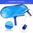 thumbnail image 4 of Innens Swimming Pool Net Leaf Rake Mesh Skimmer w/Telescopic Pole Pools Spas Cleaner, 4 of 10