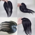 thumbnail image 3 of Real Topper Middle Side Part Human Hair,Hair Toppers for Women, 3 of 5