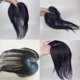 thumbnail image 3 of Real Topper Middle Side Part Human Hair,Hair Toppers for Women, 3 of 5