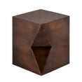 thumbnail image 2 of Pasargad Home Aleksy Iron Side Table, Copper - 14 x 14 x 18 in., 2 of 5