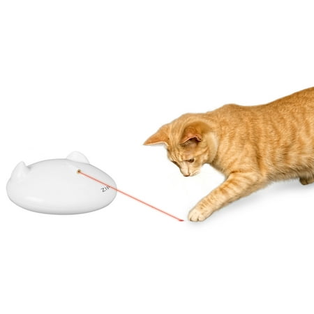 UPC: 0729849162747 | Premier Pet Zip Automatic Laser Cat Toy – Interactive Toy With Laser Moves in Random Directions Providing Long-Lasting  Hands-Free Play  Chase and Exercise – Battery Operated