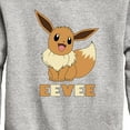 thumbnail image 3 of Pokémon - Happy Eevee - Youth Crewneck Fleece Sweatshirt, 3 of 5
