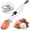 with display screen, variant on Electric Heated Ice Cream Scoop, 40-Second Fast Heating, 2000mAh Rechargeable with Dual Temperature Settings