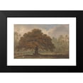 thumbnail image 2 of James Ward 14x10 Black Modern Framed Museum Art Print Titled - Landscape with Deer Under ‘The Beggar's Oak’, Dagot's Park., (1820-1830), 2 of 5