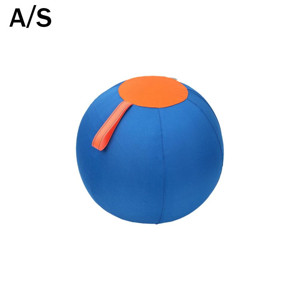 Herding Ball for Dogs with Pump, Inflatable PVC Exercise Ball Toy 45 55 65CM, Durable Outdoor Training Play Ball for Large Dogs Horses Livestock