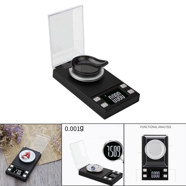 Digital Weighing Scales Grams Mini Jewellery Scales - 50 gramos Yotijar Mini básculas de joyería
