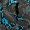 thumbnail image 4 of Jurassic World Dinosaur Blue Big Boys T-Shirt and French Terry Shorts Outfit Set Blue / Grey 18-20, 4 of 5