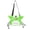 Green, variant on Mesh Seashell Collecting Bag, Cute Crab-Shaped Beach Tote with Adjustable Strap, Breathable Mesh Bag for Beach Trips