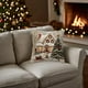thumbnail image 5 of Seyotauo Pink Christmas Farmhouse Pillow Covers for Couch Sofa Bed,Cute Xmas Gnome Romantic Christmas Trees Pillow Cases Cushion Covers 18x18 Inch ,Winter Cute Snowman Square Cushion Cases, 5 of 6