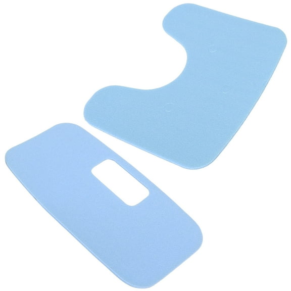 RENACLIPY 1Set Soft Waterproof Shower Chair Cushion Sky Blue Nonslip Bath Stool Seat Pad