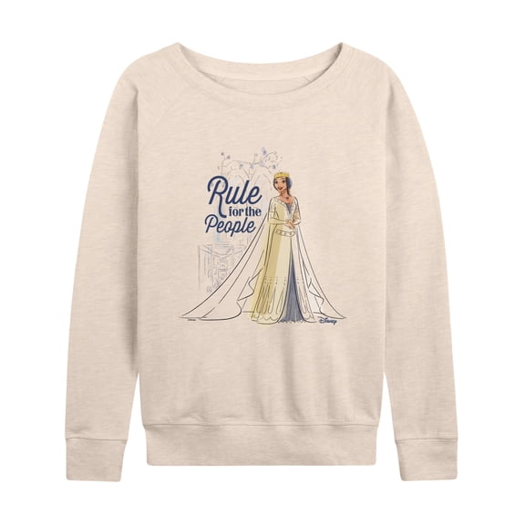 Disney Wish - Rule For The People - Women's Lightweight French Terry Long Sleeve Shirt