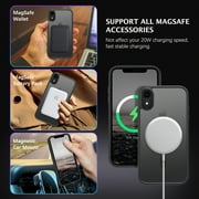 iPhone XR Phone Case, BENTOBEN Phone Case iPhone XR Magnetic Case Compatible with Mag-safe Translucent Matte Slim Shockproof Anti-Fingerprint Anti-Scratch Cover for iPhone XR 6.1