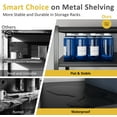 thumbnail image 6 of VDEVY 48"W Heavy Duty Shelving 3030LBS Steel Shelving Adjustable Garage Storage Industrial Shelf,48"W x 24"D x 72"H, 6 of 10