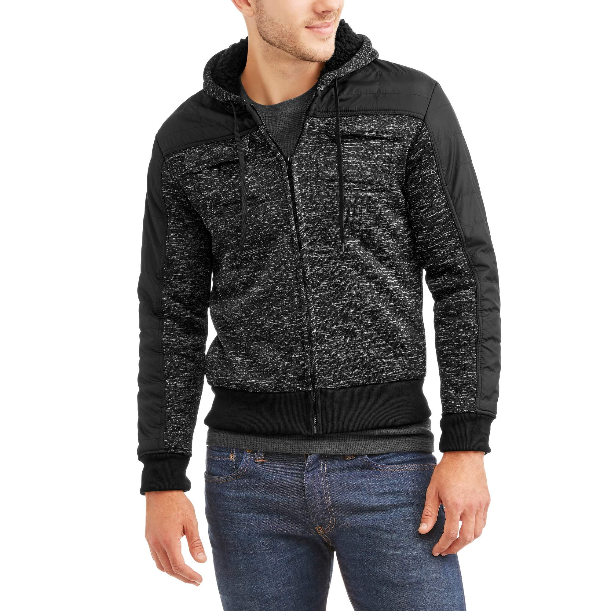 Yoki Men's Sweater Fleece Jacket 