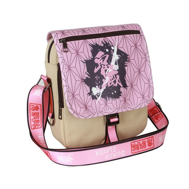 Bolso de hombro Anime Demons Slayers Kamado Nezuko para niños