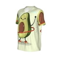 thumbnail image 2 of Balery Avocado1 Baseball Jersey for Men Casual Button Down Shirts Short Sleeve Active Team Sports Uniform-Large, 2 of 9