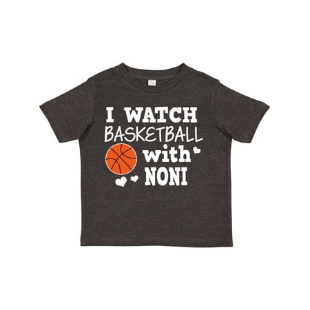 

Inktastic I Watch Basketball with Noni Gift Toddler Boy Girl T-Shirt