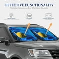 thumbnail image 4 of Saiise Sports Tennis Ball for Foldable Car Sun Shades (2-Pack) Offer Sun Protection with an Easy-fold Design for Convenient Windshield Shading-Medium, 4 of 6