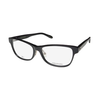 Vera Wang Stylish Black and Grey Eyeglasses. Suni Eyeglasses - Vera Wang Authorized Retailer | coolframes  main image 4