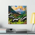 thumbnail image 4 of Badger in Baroque Beauty - Canvas, 4 of 10