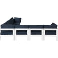 thumbnail image 4 of Meridian Furniture Nizuc Navy Outdoor Patio Modular Sectional, 4 of 9