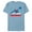 Ocean Blue, variant on Spider-Man Toony Have a Web-Slinging Birthday - Short Sleeve Blended T-Shirt for Adults - Customized-Dark Heather