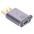 thumbnail image 1 of Adaptador DisplayPort A Mini DisplayPort, 2 Uds., Plug And Play, 8K, 2 Vías, Macho A Mini Hembra, Adaptador Para Juegos, 1 of 7