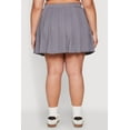 thumbnail image 6 of Womens Plus Size High Waisted Active Pleated Skirt, 6 of 6