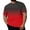 Red, variant on Men's Big and Tall T Shirts, Short Sleeve Graphic Tee with Gradient Print, Casual Summer Polyester Blend Shirt for Outdoor Comfort
