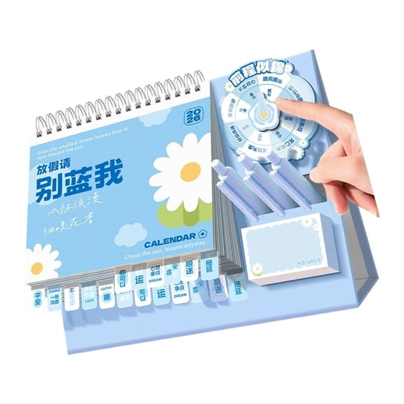 Giaone 2026 Monthly Desktop Desk Calendar Daily Schedule Planner Home Office Decors