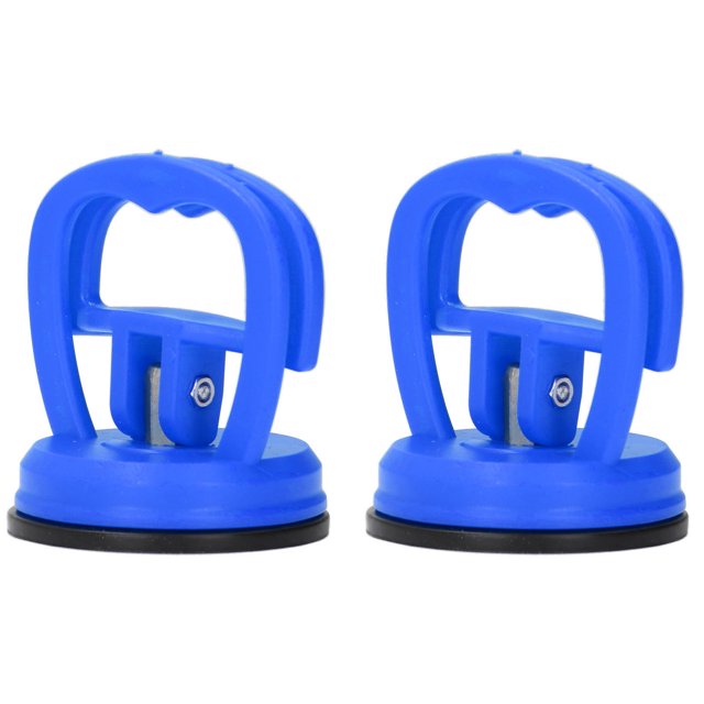 TMISHION Car Dent Puller,Suction Cup Puller,2pcs Suction Cup Puller Big Pull One Hand Buckle Suction Cup Lifter for Ceramic Tile Car Shell Phone Disassembly Tool