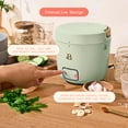 thumbnail image 5 of Beautiful 3-Cup Cooked, 1-Cup Uncooked Portable Rice and Soup Cooker with EverGood Ceramic Nonstick Coating, Sage Green by Drew Barrymore, 5 of 13