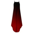 thumbnail image 6 of USSUMA Sleeveless Sundresses for Women Ombre Maxi Beach Party Dresses Tie-Dye Flowy Long Sun Dresses Women's Summer Casual Halter Neck Dress Wedding Guest, 6 of 6