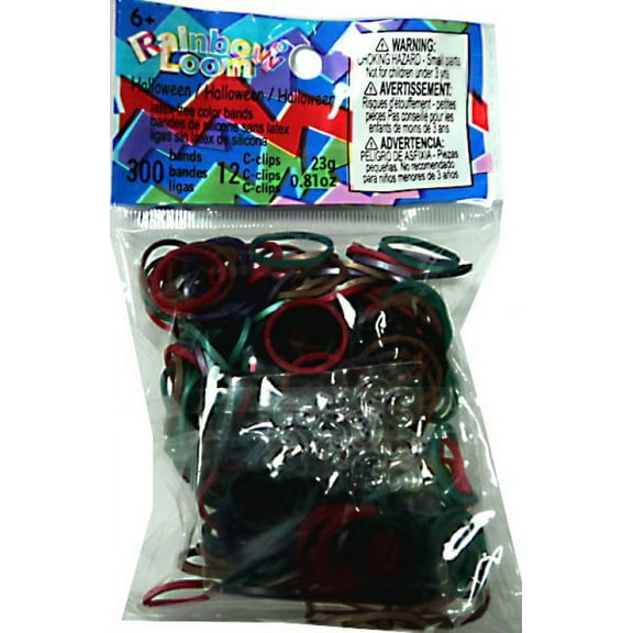 Rainbow Loom Halloween Mix Rubber Bands Refill Pack (300 ct)
