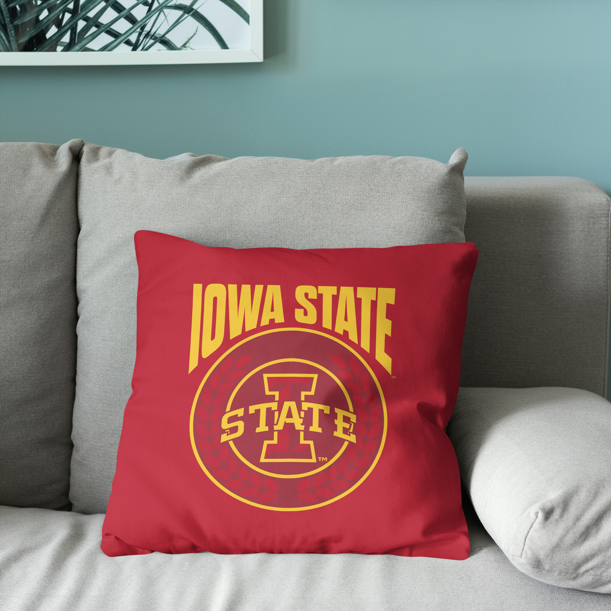 24" CLOUD PILLOW - IOWA STATE