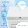 thumbnail image 3 of Giantex Portable Air Conditioner, 8000 BTU AC Unit w/Sleep Mode for Bedrooms Up to 250 Sq.Ft, 3 of 10