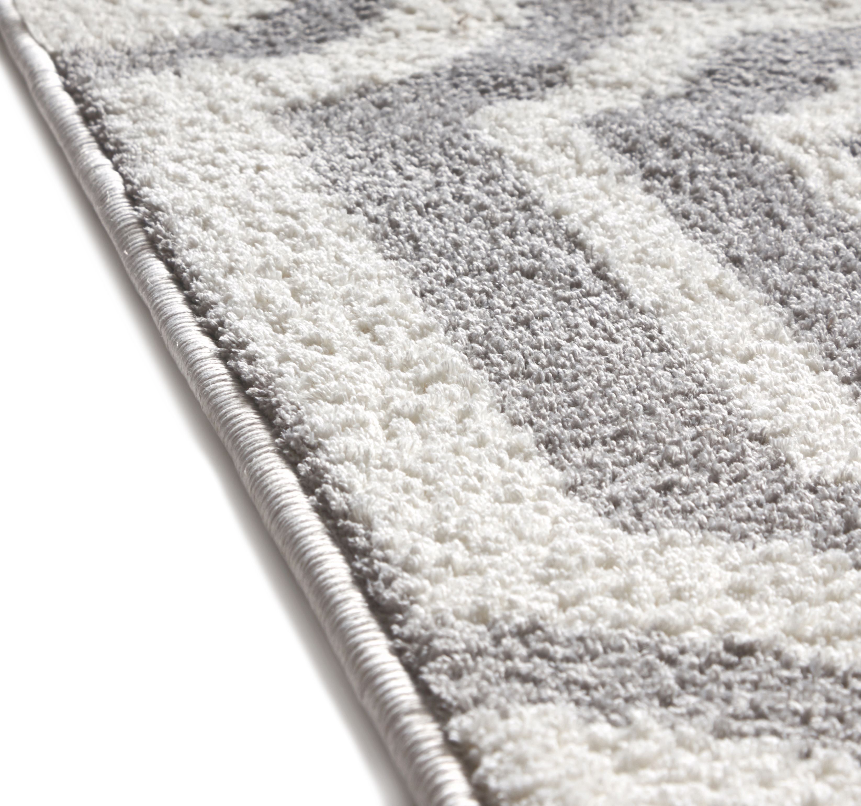 Well Woven Kasper Leos Modern Grey Soft Area Rug