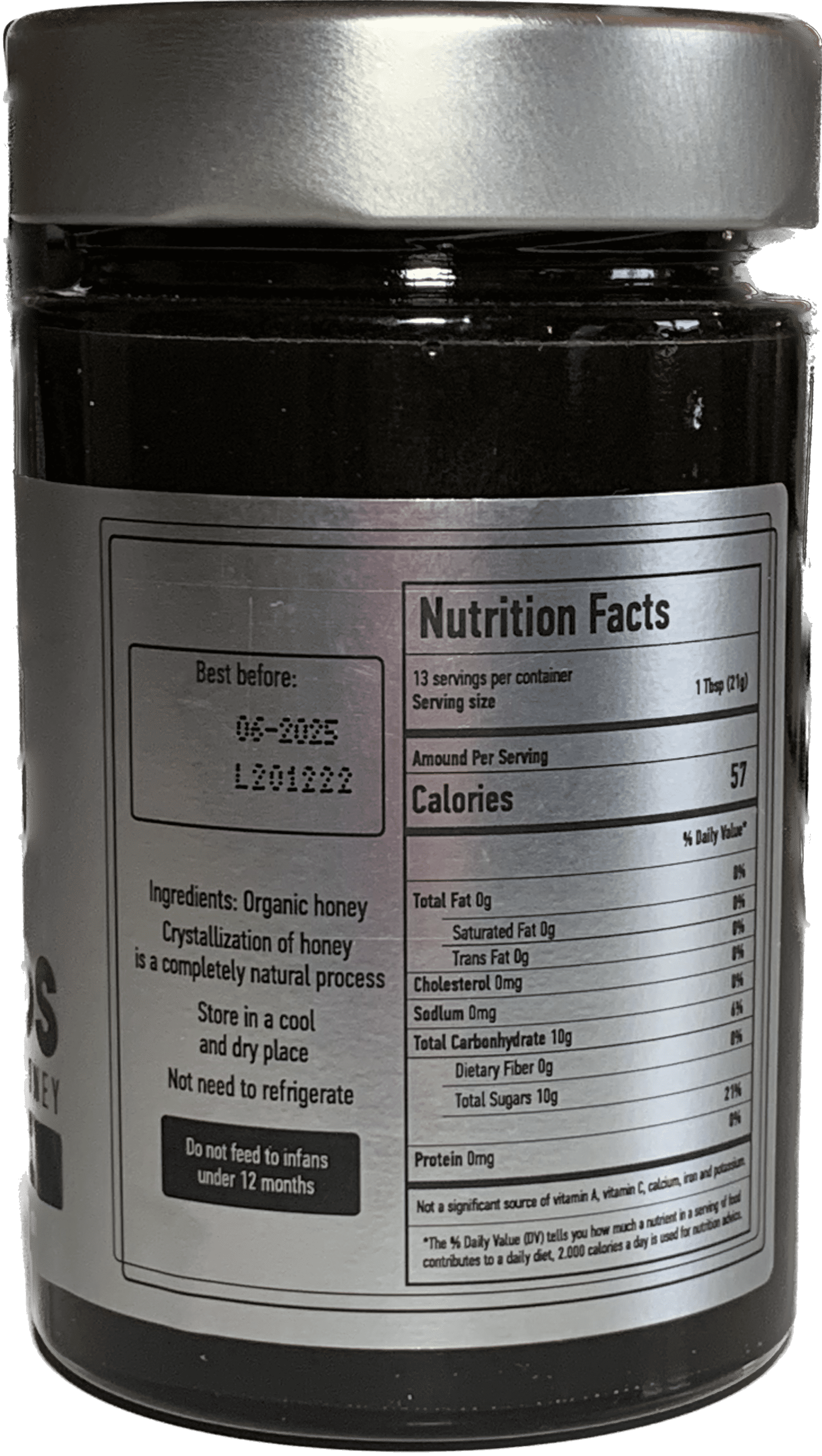 Tavros, Wild Forrest. Premium Organic Honey, Unprocessed 100% Raw (Wild Oak, Heather, Chestnut) A True Superfood. (280gr/9.87oz)