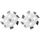 thumbnail image 1 of 2pcs Impeller Mixing Attachment Electric Drill Rod Attachment Cement Mixing Stick Mixer Mixing Attachment, 1 of 5