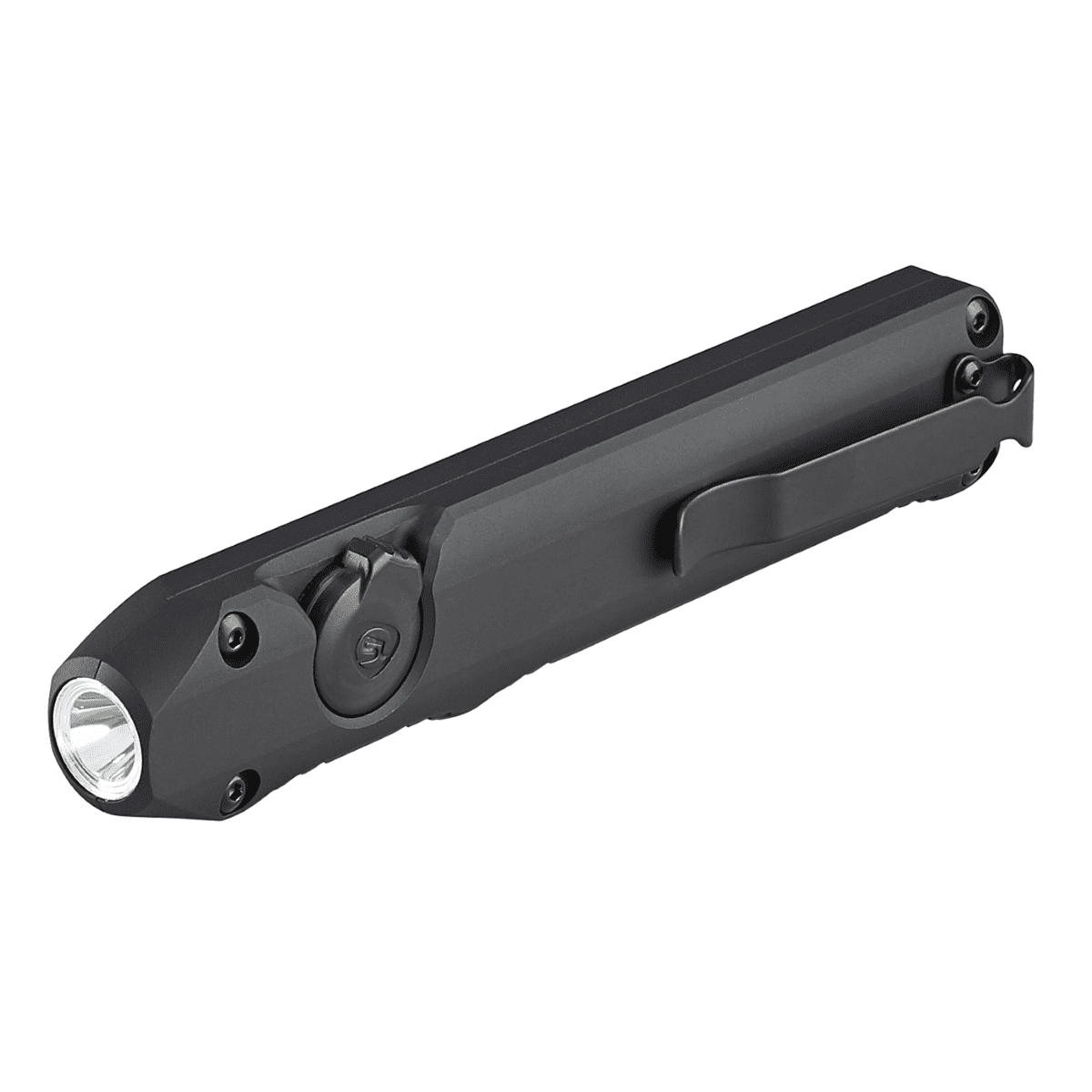 Streamlight 88810 Wedge 300-Lumen Slim Everyday Carry Flashlight, Includes USB-C Cord, Lanyard, Black, Box Packaged