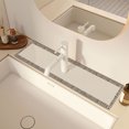 thumbnail image 1 of RKSTN Draining Pad Absorbent Leather Faucet Mat Kitchen Sink Handwashing Countertop Mat Drainage Mat, 1 of 5