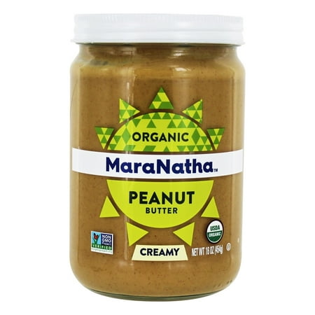 MaraNatha Organic No Stir Creamy Peanut Butter, 16