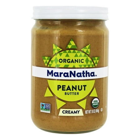 MaraNatha Organic No Stir Creamy Peanut Butter, 16 (Best Way To Stir Peanut Butter)