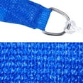 thumbnail image 3 of Shadesheet by Boen Sun Shade Sail Canopy, Square, Blue,16'x16', 3 of 4
