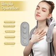 HWTONG Neck Massager with Heat, HYZ01 Cordless Deep Tissue 6D Expert