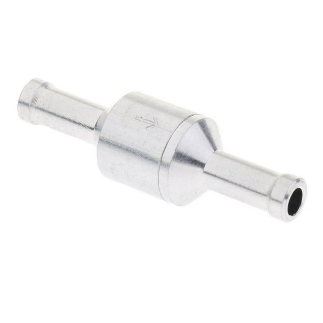 Valve de Contrôle Anti-Retour Carburant 6mm 1/4 Pouces en Aluminium